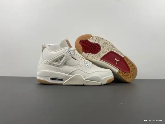 Rep 4 AO2571-100 Air 'White' Levi's x Jordan 0515